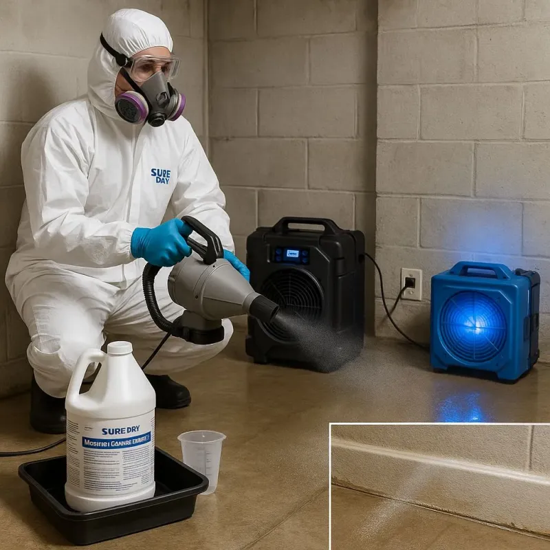 Sanitization and Odor Removal process in Elgin, MN
