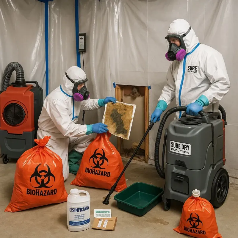 Contaminated Water Handling Protocols process in Elgin, MN